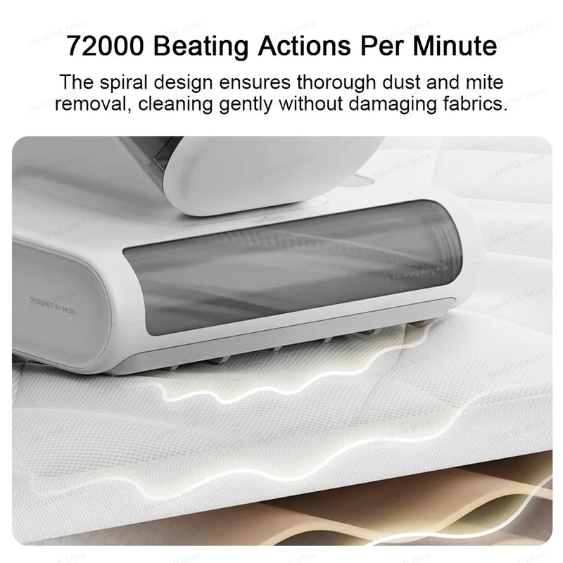 MIJIA Dust Mite Vacuum Cleaner 2 Pro,16kPa Suction,UV Sterilisation,Hot Air Drying,3 Cleaning Modes,Smart Mite Detection