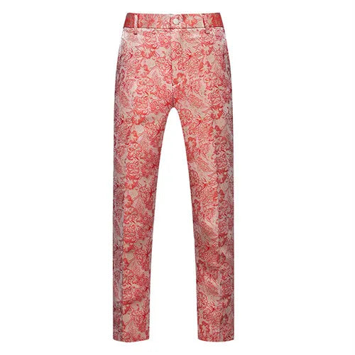 Autumn New Embroidery Suit Trousers Men's, Fashion Casual Pants, Blue Red White Green Pantalones Hombre, Asian Size M-5XL 6XL