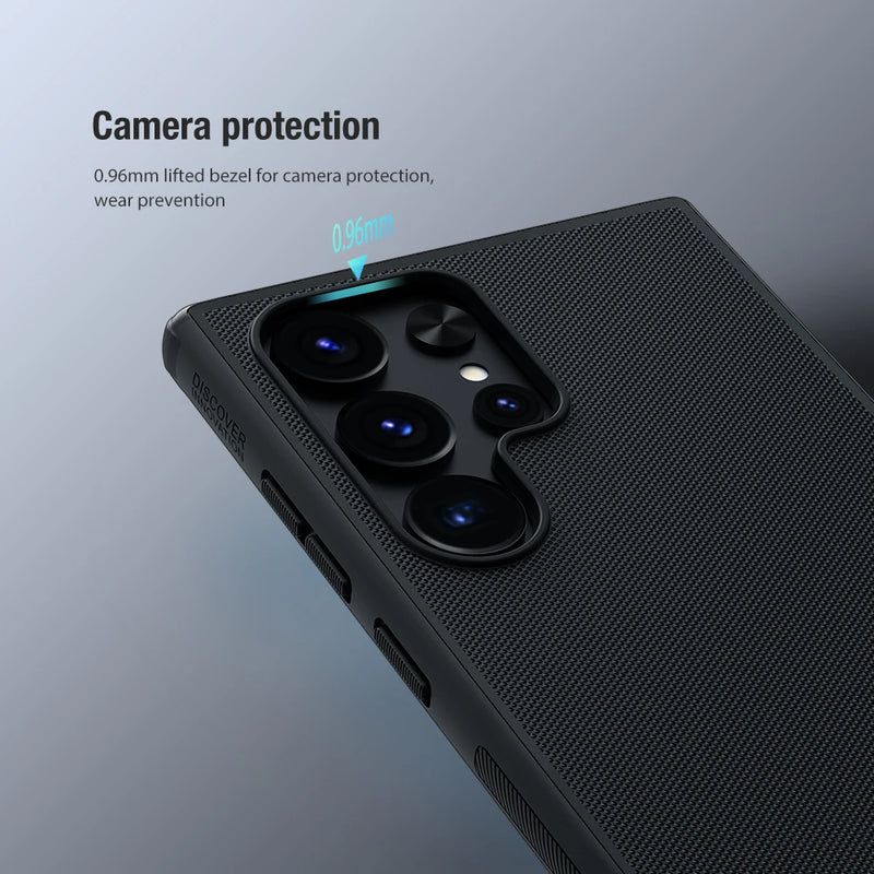For Samsung Galaxy S25 Ultra Case NILLKIN Super Frosted Shield Pro TPU PC Ultra-Thin Phone Cover For Samsung S25/ S24 Plus
