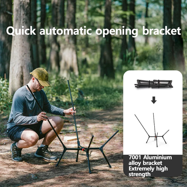 Naturehike 2025 YL01 Ultra Lightweight Automatic Quick Release Folding ChairPortable Outdoor Camping Beach Chair Withstand 150kg