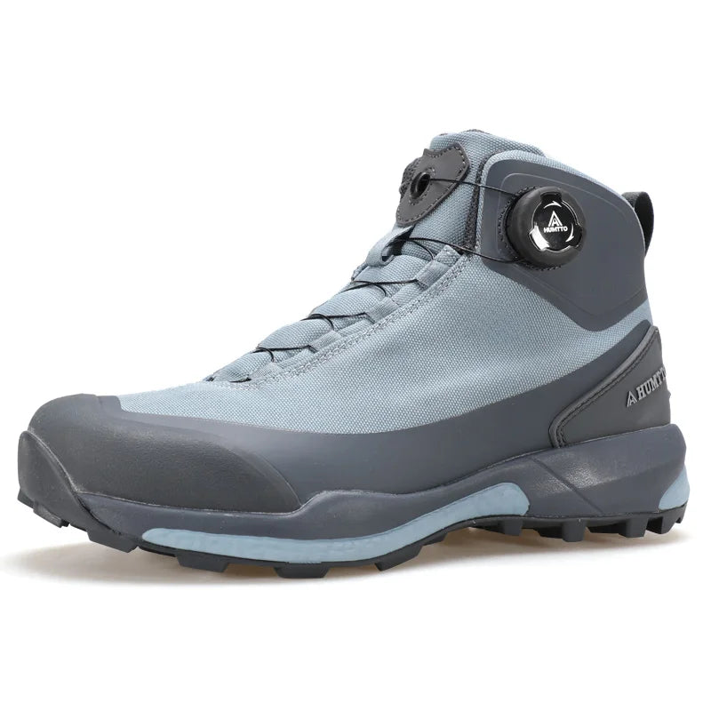 HUMTTO Trekking Boots for Woman Winter Womens Hiking Shoes Breathable Designer Climbing Shoes Anti-slip Leather Outdoor Sneakers