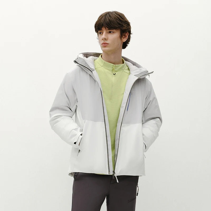 អាវក្រៅបុរស Semir ធ្វើពីរោមចៀម ៩០ ភាគរយ ធន់នឹងភ្លៀង ធន់នឹងការកកិត មានខ្យល់ចេញចូលបាន ធន់នឹងការពាក់ក្រៅផ្ទះ ពណ៌ចម្រុះ មានមួក 2026 ថ្មី