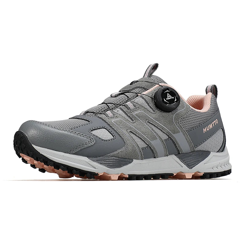 HUMTTO 2025 Hiking Shoes Women Mesh Sneakers Breathable Fashion Mountain Shoes Spring Summer Work Shoes Outdoor Trekking Boots