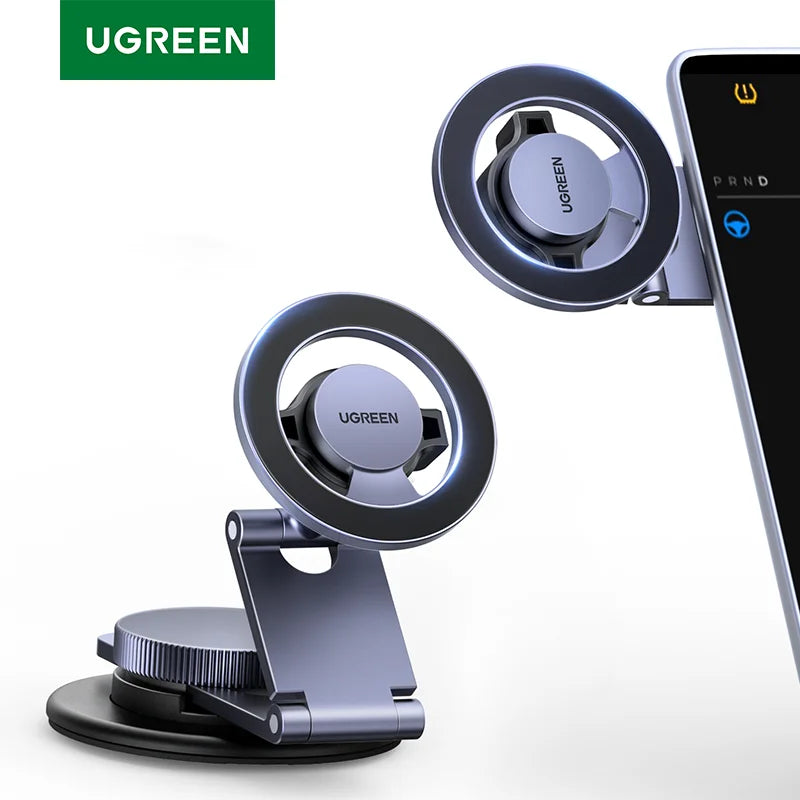 UGREEN Magnetic Car Phone Holder Dashboard Gravity Car Phone Stand For Magsafe iPhone 16 15 14 Pro Samsung Xiaomi Strong Magnets