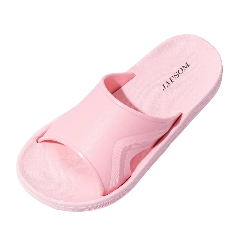 Summer Fashion Slippers for Men Indoor Outdoor Sandals Beach Flip Flop Male Slides Non-Slip Shower Shoes Bathroom Bedroom