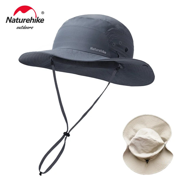 Naturehike Hiking Hat Sunshine 95g Sunscreen Sport Ultralight Cowboy Style Moisture Wicking Quick Dry Cap Camping Trekking Men