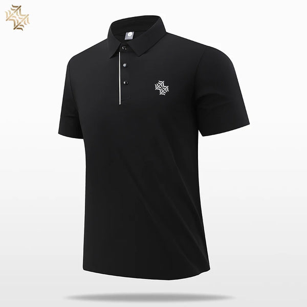 SBWL Seamless Process High Quality Men's Outdoors Casual Tennis T-Shirt Golf POLO Shirt Quick Drying Business Casual POLO Shirt