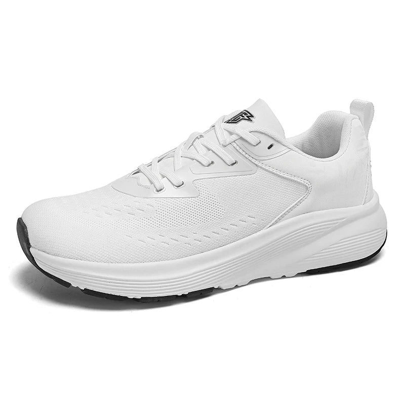 Men's breathable casual sneakers four season new soft sole outdoor racing running shoes students' lightweight speed sports shoes