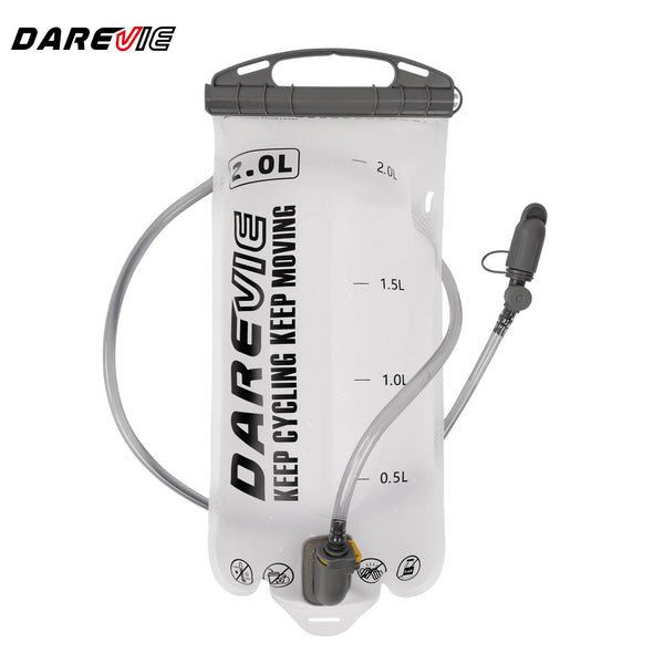 ថង់ទឹកសម្រាប់ជិះកង់ DAREVIE 2L TPU ស្រទាប់ពីរជាន់ ធន់នឹងការលេចធ្លាយ ធន់នឹងការរហែក គ្រឿងបន្លាស់សម្រាប់កីឡាក្រៅផ្ទះ