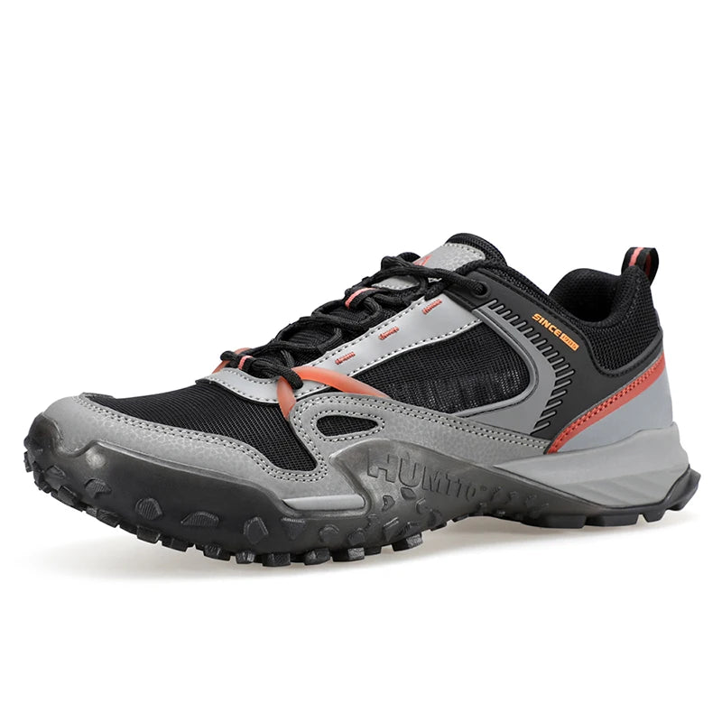 HUMTTO Summer Men's Sneakers Breathable Trail Shoes for Men Luxury Designer Sports Hiking Boots Man Outdoor Trekking Sneaker