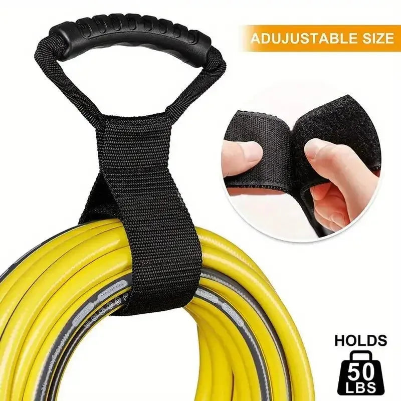 Cord Cleaning Holder Wire Manager With Rotating Buckle Nylon Heavy Cord Storage Strap For Power Cord Management Cable Hose
