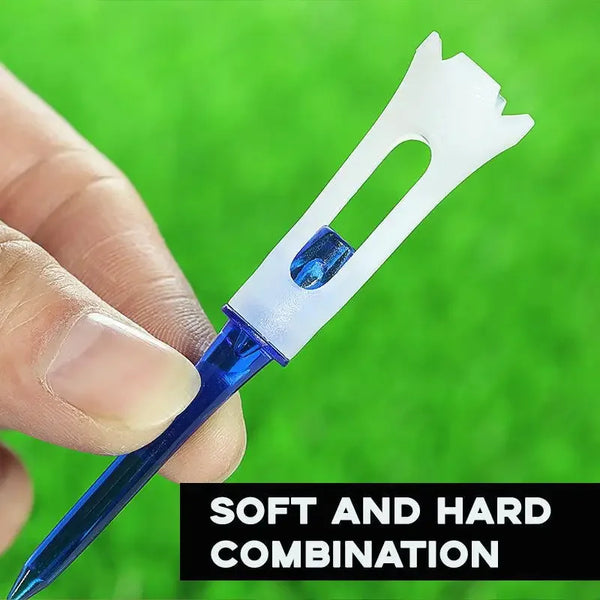 83mm 50pcs Golf Tees Soft Rubber Low Resistance Tee Accessories Sport TE009