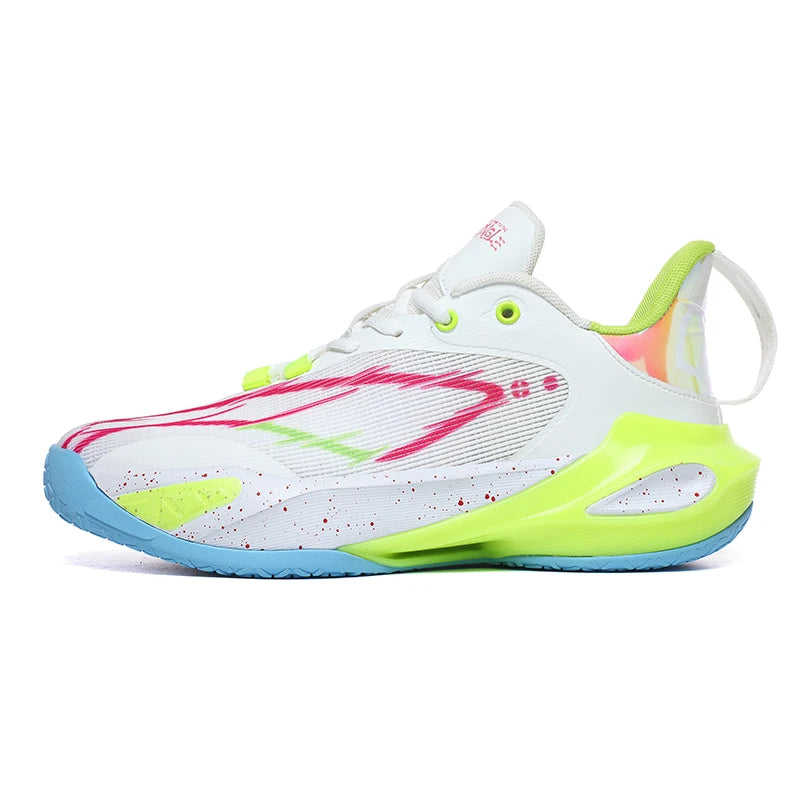 Unisex Basketball Shoes High Quality Mesh Breathable Practical Competition Training Shoes Rebound Anti Slip Flat Shoes for Teen