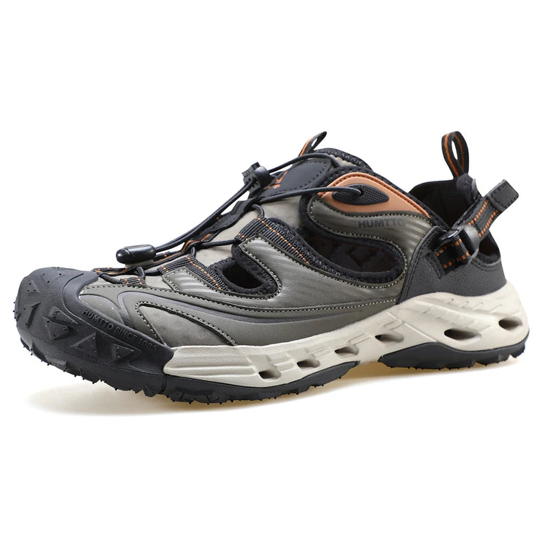 HUMTTO Summer Hiking Shoes Breathable Quick Drying 2026 Anti-slip Beach Water Sports Shoe Man Anti-collision Men Casual Sandals
