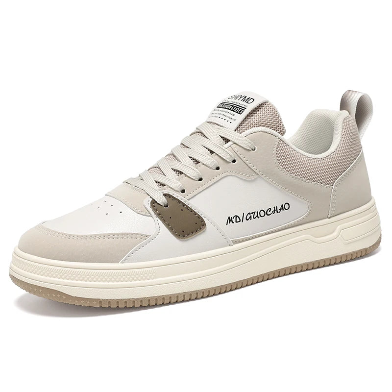 Men's Korean casual shoes Four seasons new soft-sole breathable light outdoor walking shoes fashion youth flat sports board shoe
