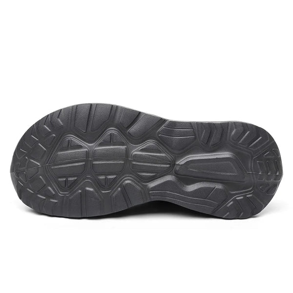 Men Wide Toe Box Knit Sneakers Stretch Breathable Casual Walking Shoes Roomy Fit for Swollen Feet Edema Bunions Athletic Shoes