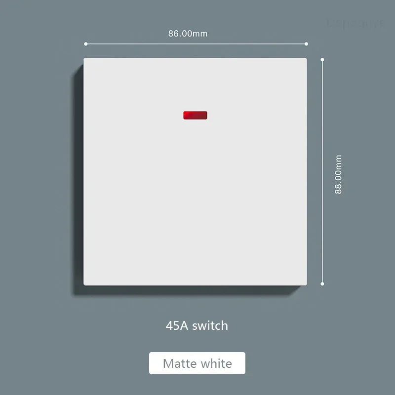 UK Standard Power Socket 13A Quick charge Plug 20W Smart Type-C Wall Outlet,220V Electrical Universal Wall Light 2way Switch