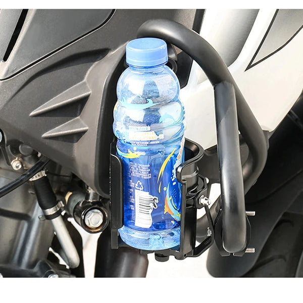 ជើងទ្រកែវទឹកម៉ូតូ Motowolf ជាសកល សម្រាប់ដាក់កែវទឹកសម្រាប់ជិះកង់ក្រៅផ្ទះ កញ្ចក់សម្រាប់ដាក់កែវទឹក ដៃចង្កូតសម្រាប់ទប់កញ្ចក់ ជើងទ្រដបទឹក