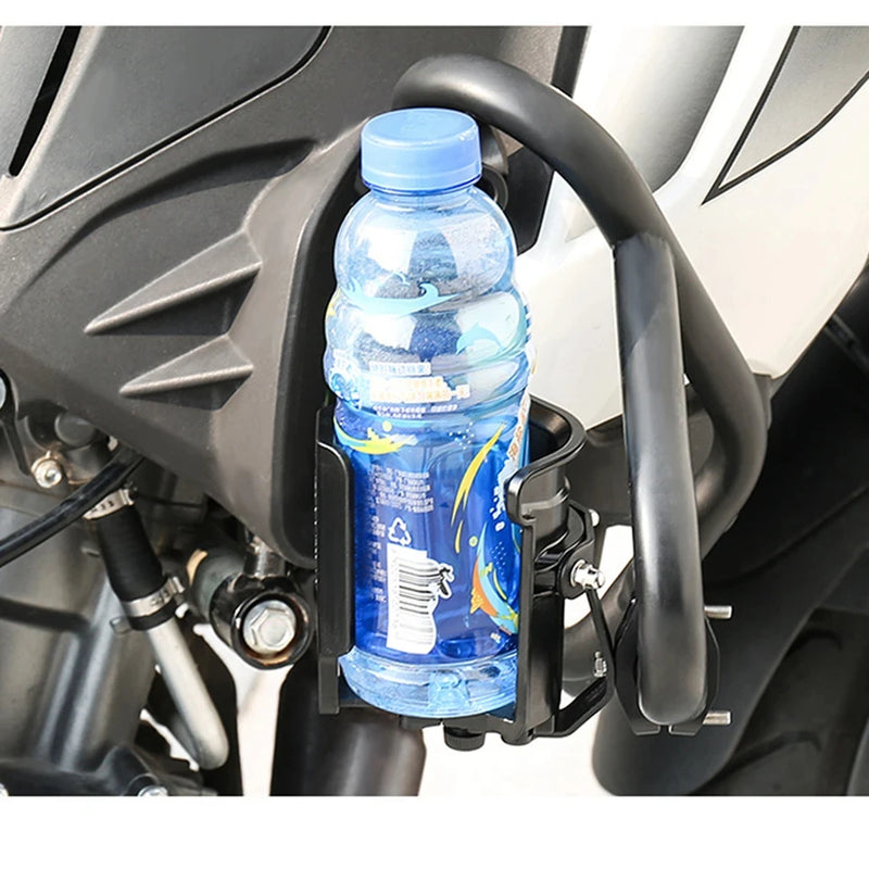ជើងទ្រកែវទឹកម៉ូតូ Motowolf ជាសកល សម្រាប់ដាក់កែវទឹកសម្រាប់ជិះកង់ក្រៅផ្ទះ កញ្ចក់សម្រាប់ដាក់កែវទឹក ដៃចង្កូតសម្រាប់ទប់កញ្ចក់ ជើងទ្រដបទឹក