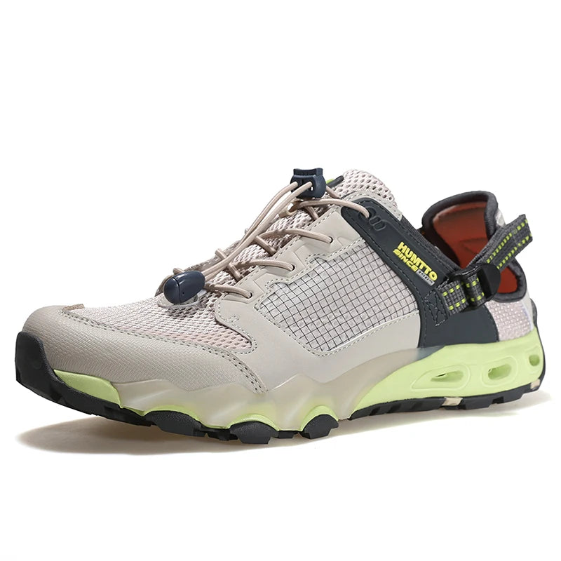 HUMTTO Hiking Shoes Breathable Summer Beach Water Sneakers Men 2022 Trekking Outdoor Casual Shoes Mens Sports Sandals for Man