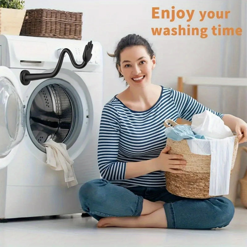Washer & Dryer Door Prop -Easy-to-Use, Bendable,Sturdy Stopper for Fresh &Odor-Free Appliance Maintenance,Washer Dryer Accessory
