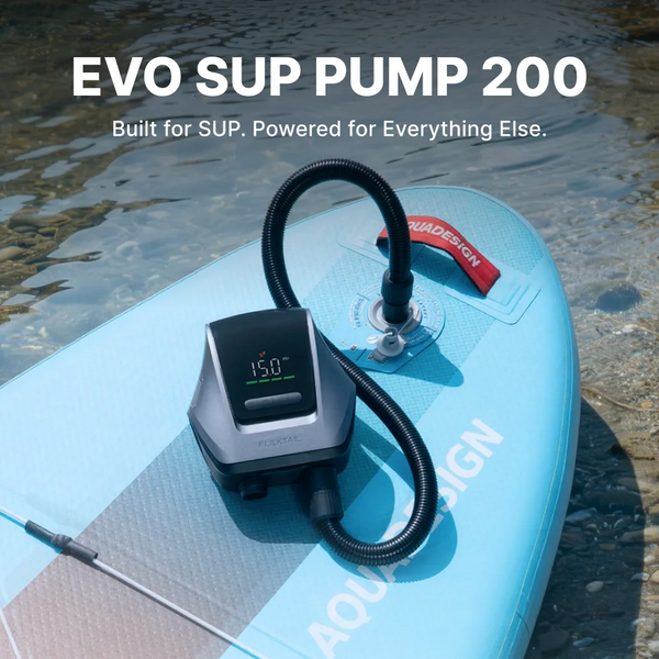 FLEXTAIL EVO SUP PUMP 200 - 45PSI Cordless Rechargeable Air Pump,15600mAh High-performance Cell Ideal for SUP & Pickup & Cars