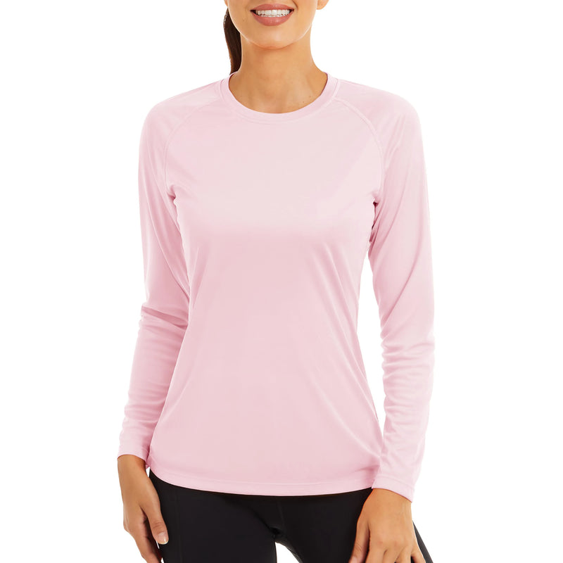 TACVASEN UPF 50+ Sun/Skin Protection Quick Dry T-Shirts Womens Long Sleeve Outdoor Performance Tee Shirts Summer Casual Tops