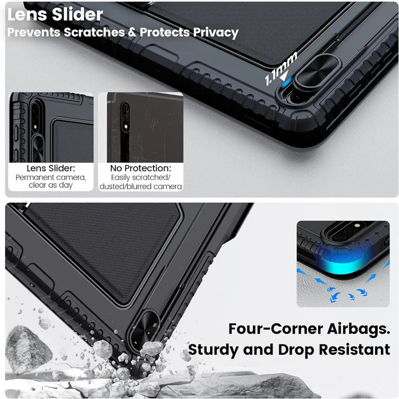 NILLKIN Magic Keyboard For Samsung Galaxy Tab S10 FE+ Case Backlight Keyboard For Samsung S10/S9 Plus Case With Len Protection