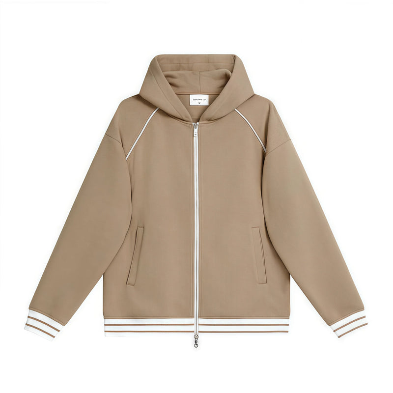 Causal Loose Hooded Sweatshirt: Comfortable and Versatile Inner Layer for Autumn and Winter Fashion, Daily Couple Style Jacket