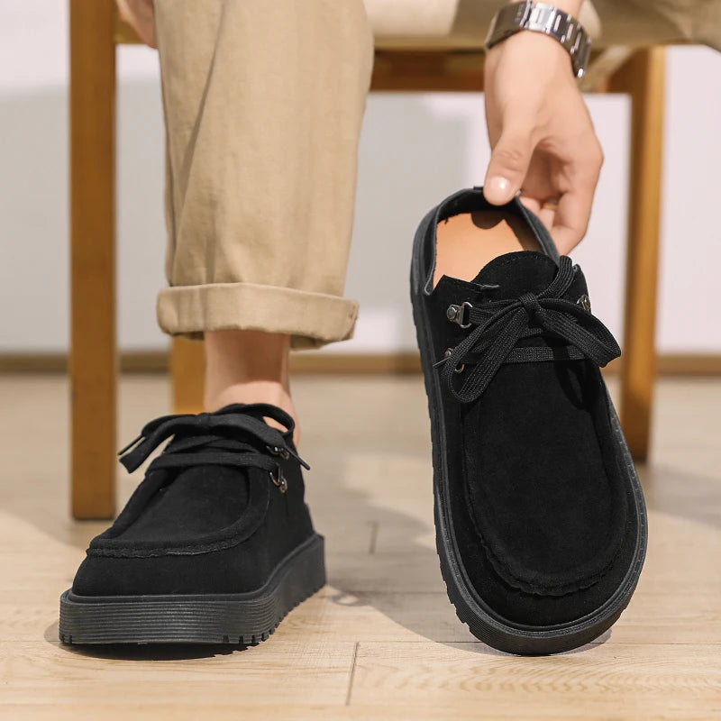 Men's Casual Slip-On Slippers Spring Summer New Soft-Sole Anti-Slip Comfort Outdoor Walking Shoes Fashion Youth Joker Tide Shoes