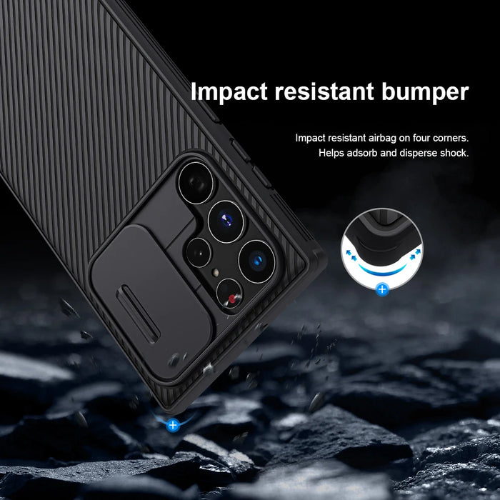For Samsung Galaxy S22 Ultra Case NILLKIN CamShield Pro Sliding Camera Protection Phone Case For Samsung S22/ S22 Plus Cover