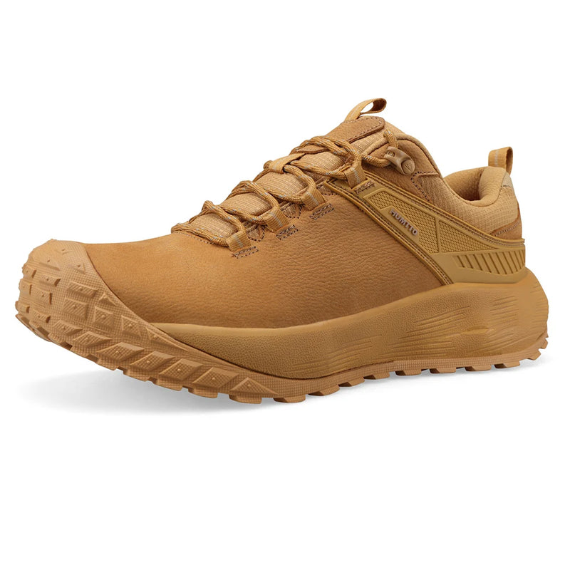 HUMTTO Genuine Leather Hiking Shoes Man Luxury Designer Trekking Shoes for Men Breathable Non-slip Outdoor Winter Men's Sneakers