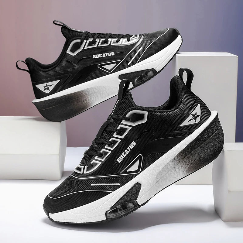 Mens Running Shoes 2025 Autumn New Breathable Cushioning Anti Slip Running Shoes Training Professional Sneakers for Men