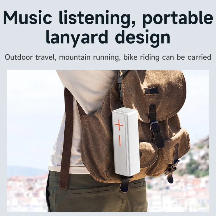 MC V13 TWS Bluetooth Speaker Wireless HiFi Portable Bass Outdoor Music Player TF Card Loudspeaker Home Theater Subwoofer