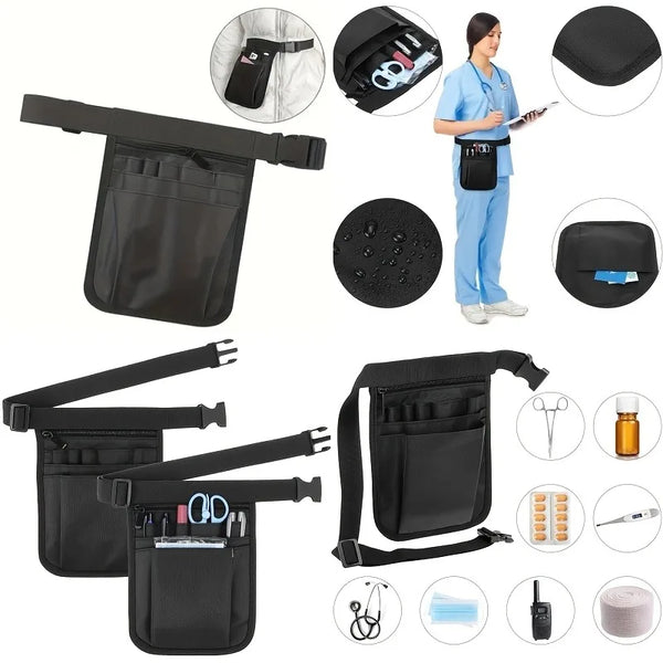 1pc Multifunctional Tool Bag,Includes Dedicated Slots for Order Pads Pens,Suitable for Various Restaurants Hotels Waiters Nurses