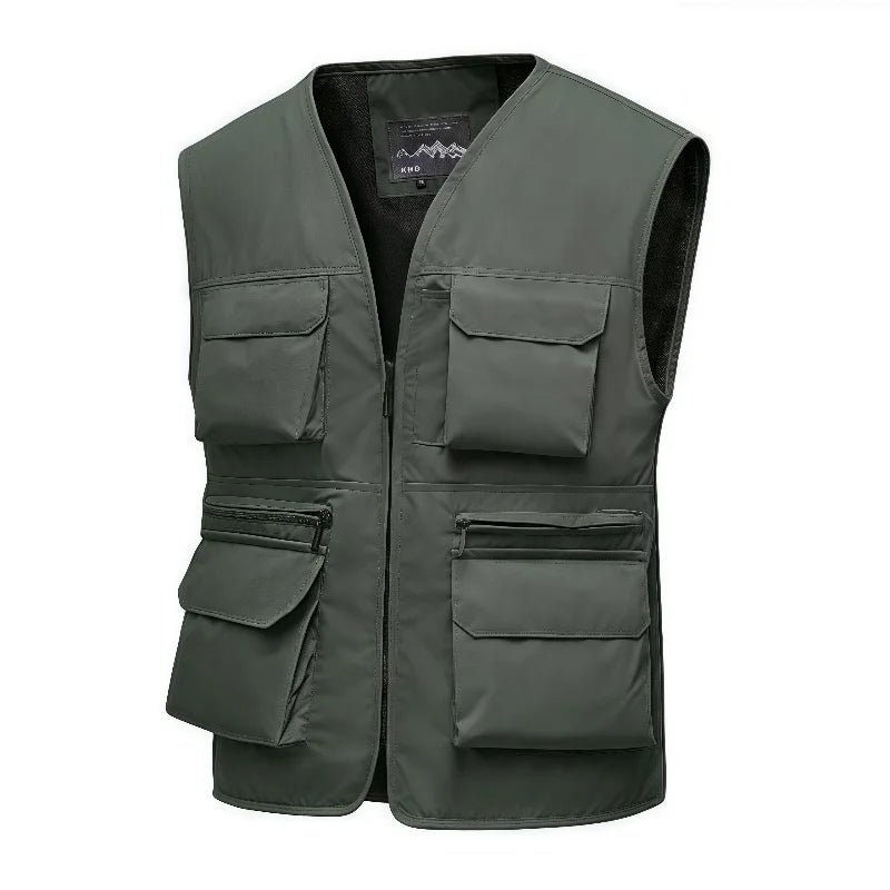 12 Fashion Colors Summer Men's Outdoor New Multi-Pocket Quick Dry Fishing Thin Mountain Photographer Customized Logo