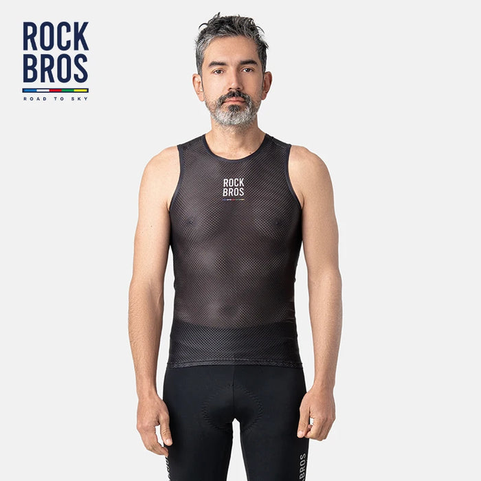 ROCKBROS ROAD TO SKY Summer Cycling Vest Mens Women Comfortable Short Sleeveless Breathable Bike Road MTB Bicycle Clothing Vest