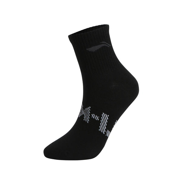 ស្រោមជើង Li-Ning Unisex Sport Style 3គូ ទំហំ 22-28សង់ទីម៉ែត្រ មានខ្យល់ចេញចូលបានល្អ មានផាសុកភាព ស្រោមជើង LiNing សម្រាប់បុរស និងស្ត្រី ទាន់សម័យ AWTV007