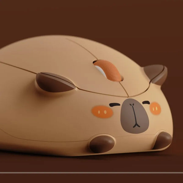Akko 2.4G Wireless Mouse Cute Cat Capybara Theme Creative Mouse Ergonomic Optical 1200DPI Mini Mice For Office Gaming Mouse