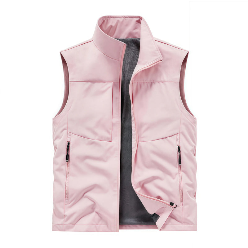 2026 Causal Hiking Fishing Vest Men Waterproof Windproof Sleeveless Running Jacket Motorcycle Outdoor  Biker Vest Men Clothing