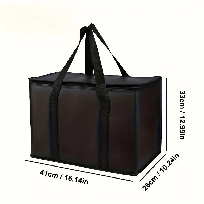 1pc Outdoor Insulated Beverage Cooler Bag,Portable,Durable Aluminum Foil Material,Suitable for Camping Picnics Outdoor activity