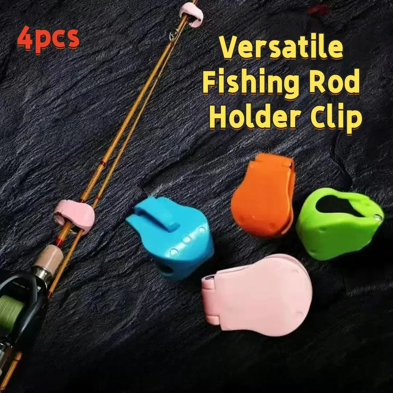 Lure Rod Organizer - Multi-Function Fishing Pole Holder Clip, Protector & Fastener for Casting/Jigging Rods
