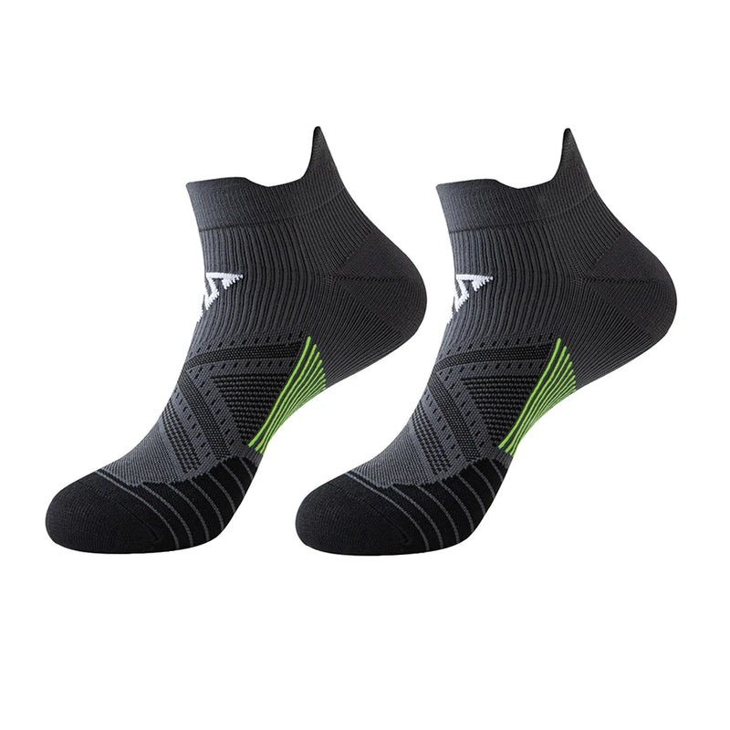 WRELS Compression Socks Professional Marathon Quick Dry Socks Elastic Footwear Sports Socks Breathable Running Fitness