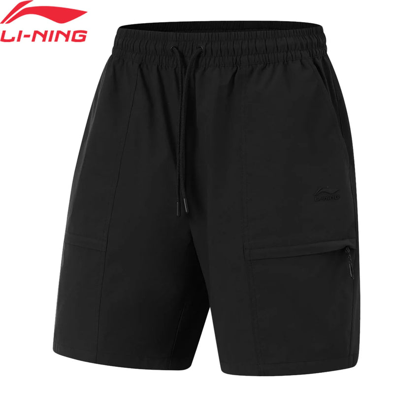 Li-Ning Men's Sports Style Shorts AT PROOF SMART Loose Fit Comfortable LiNing Leisure Bottoms AKSU533