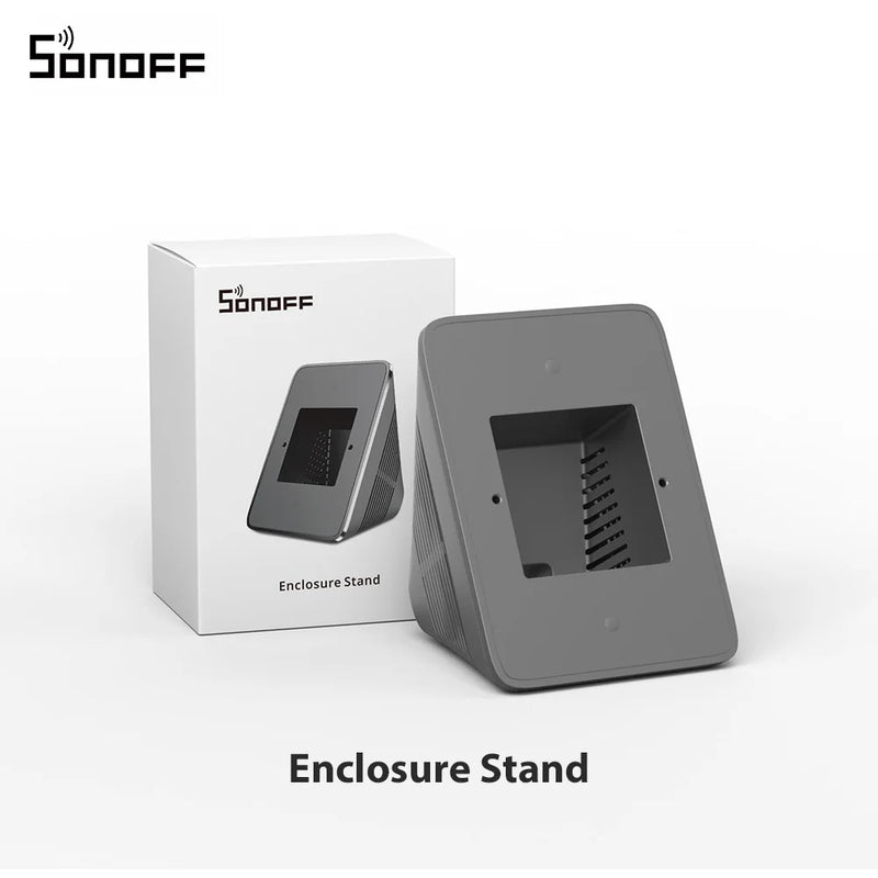 SONOFF NSPanel Pro/NSPanel Enclosure Stand PC V0 Easy Install Dim Gray White to Choose Act as Clock Thermostat