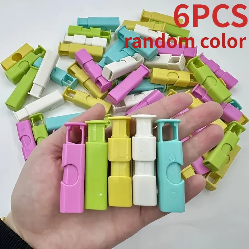 4/6PCS Bread Bag Clips, Bagel Bag Clips, Sealing Clips, Easy Squeeze Lock, Suitable for Sealing Various Bag kitchen gadgets