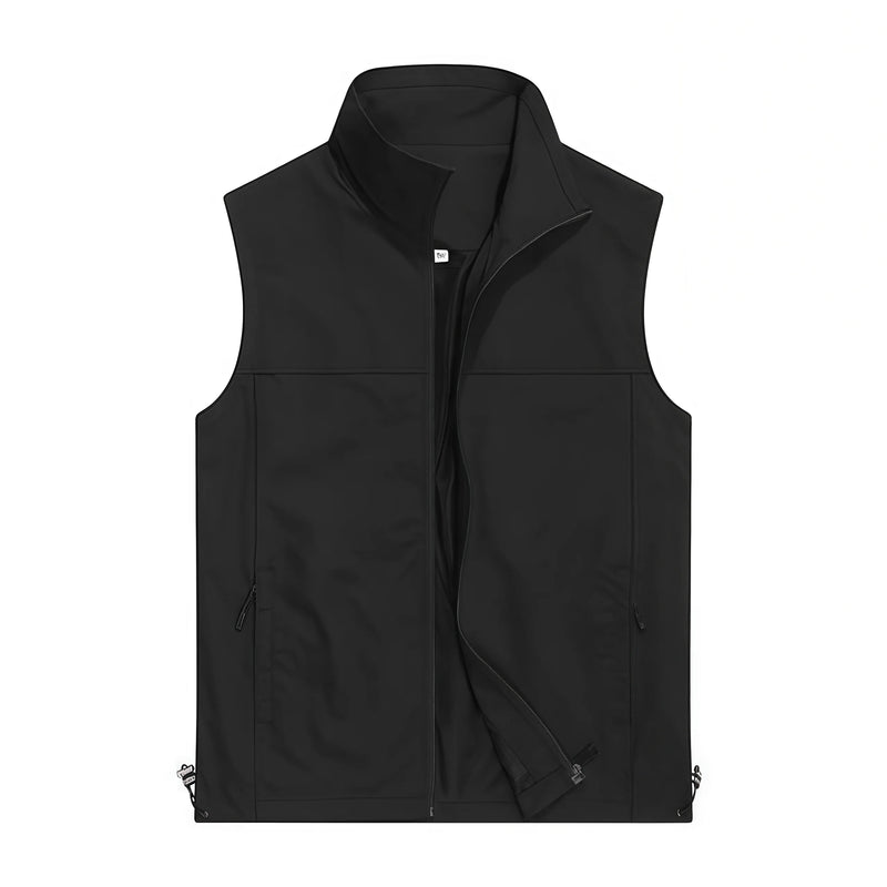 Work uniform  New High-end sports causal jacket custom-made with logo business style multi-pocketed advertising vest