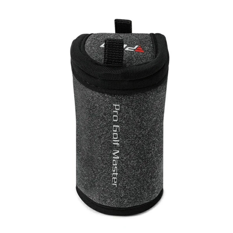 PGM Golf Ball Bags Protector Thickened Plush Convenient Mini Men's and Women's Waist Bag Can Hold 2 Balls SOB015
