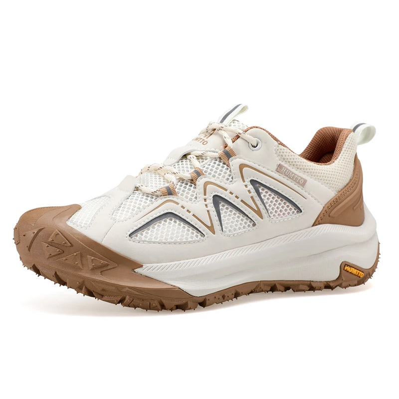 HUMTTO Men's Outdoor Summer Anti-slip Hiking Shoes Wear-resistant Mountain Climbing Sneakers Breathable Trekking Boots for Man