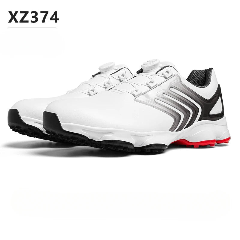 PGM Golf Shoes Waterproof Summer Fashion Casual Sneakers Golf Sports Men's Shoes Quick Lacing Non-Slip Wholesale XZ374